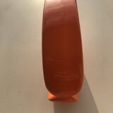 Orange geometric ceramic shape
