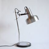 Mid century modern adjustable metal desk lamp, 1960s