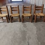 Set de 4 chaises vintages