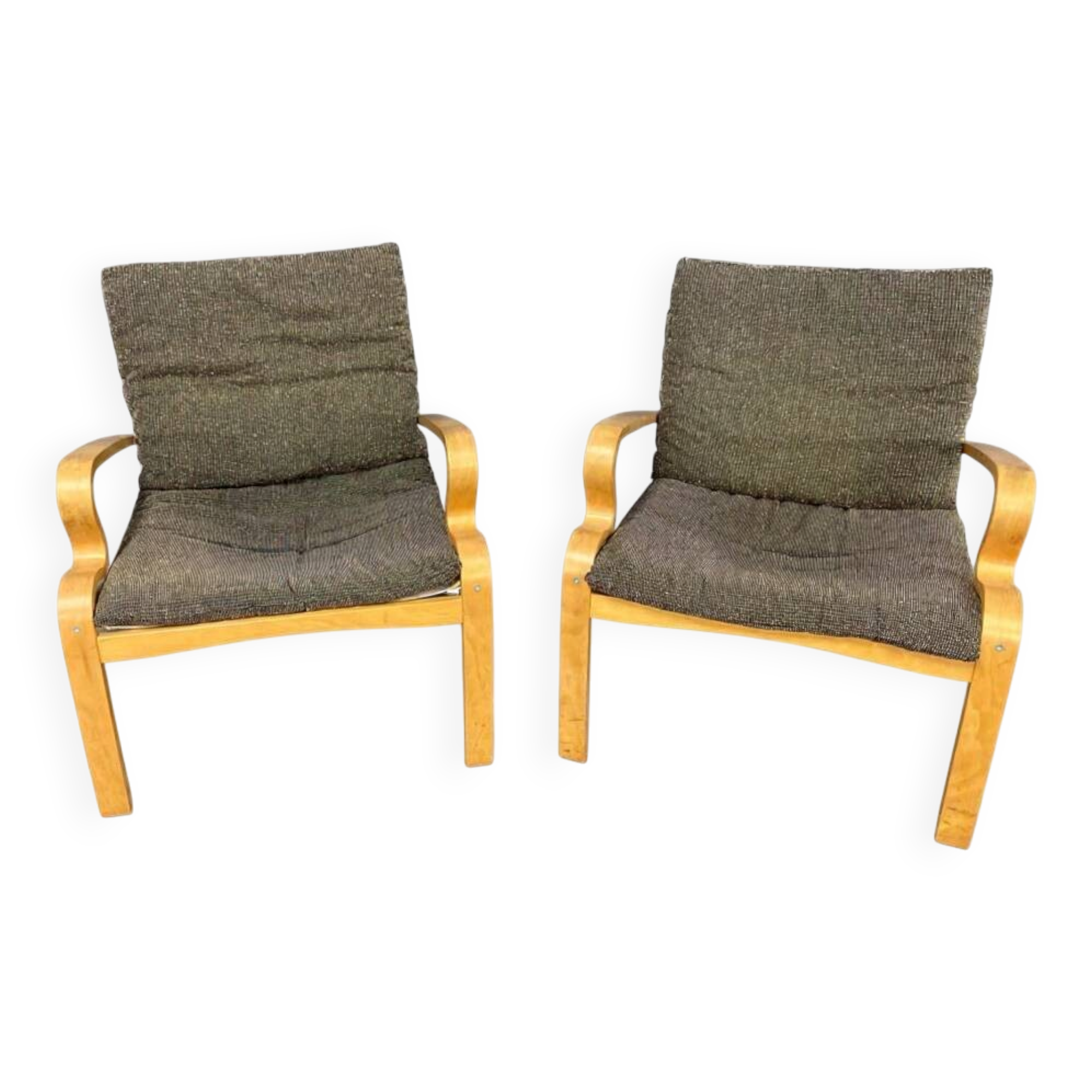 Pair of armchairs "Bjärred", Johan Huldt, Sweden, 2001