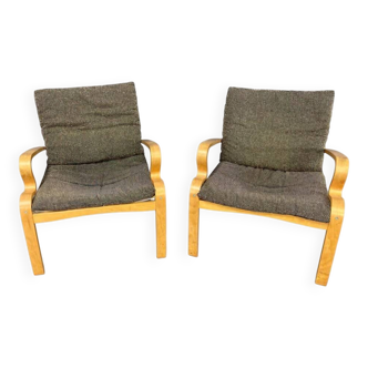 Pair of armchairs "Bjärred", Johan Huldt, Sweden, 2001