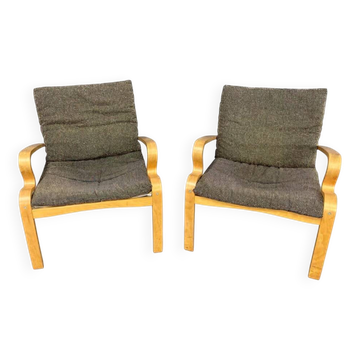 Pair of armchairs "Bjärred", Johan Huldt, Sweden, 2001
