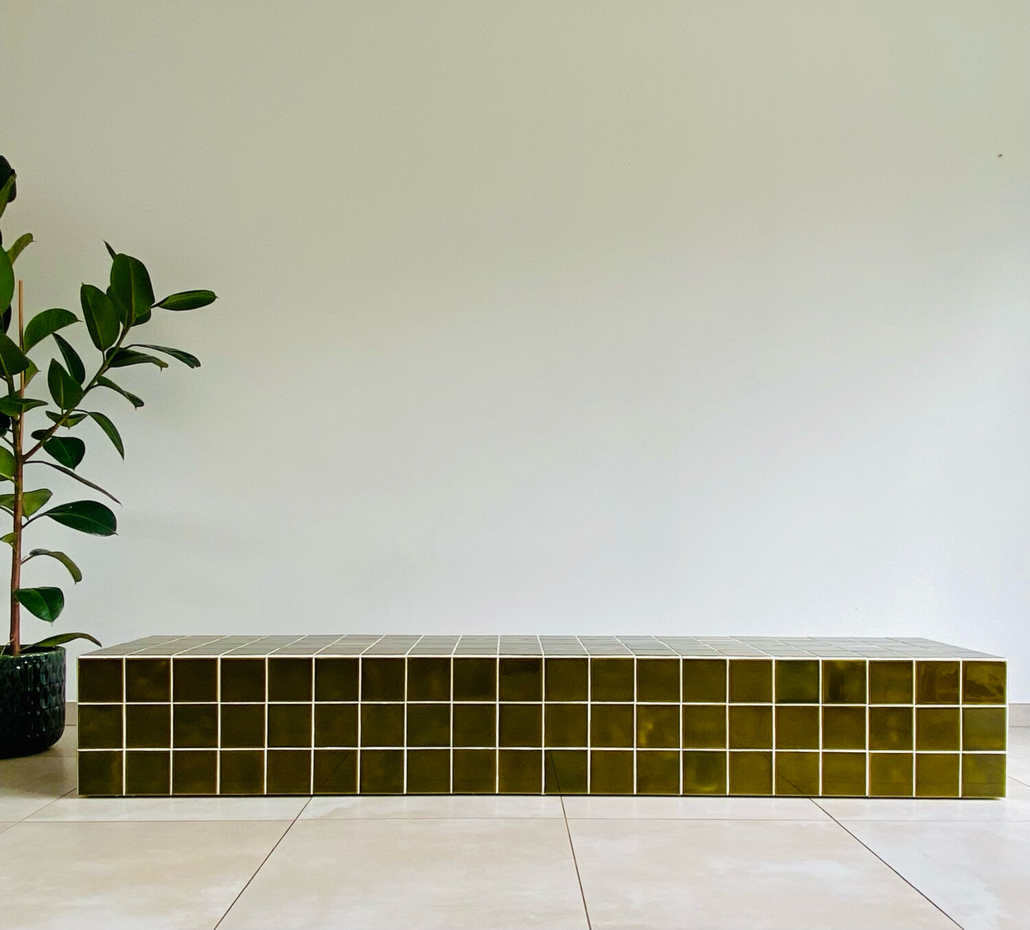 Vintage tiled enfilade