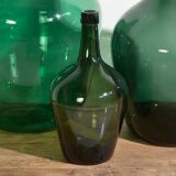 Antique green damajuanas (circa 1920). 3-piece set #5