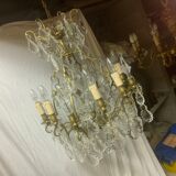 12-branched stamped chandelier