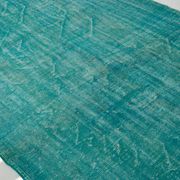 Tapis vintage turquoise