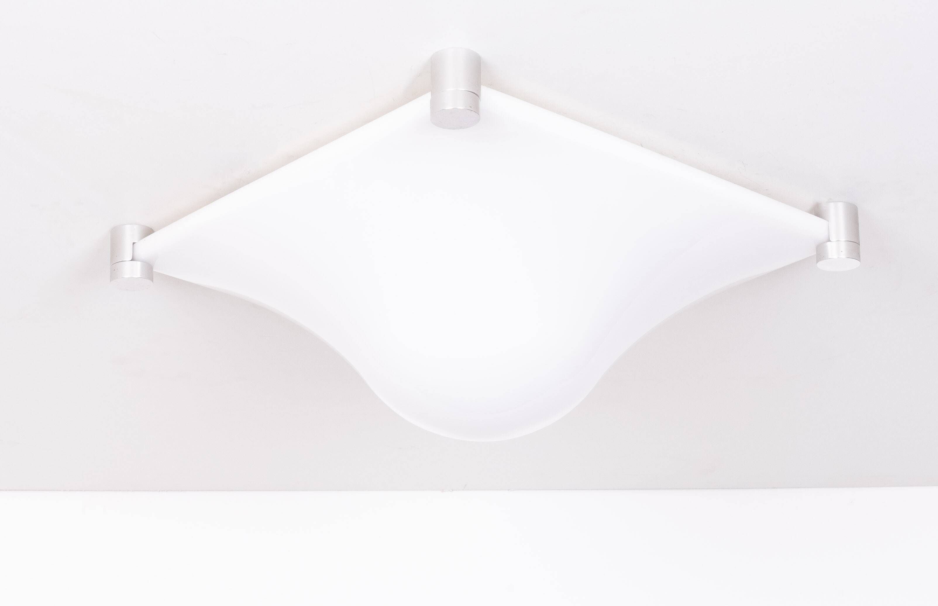 Martinelli Luce Bolla Flush Mount or Wall Lamp 1970s Italy