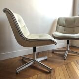 Pair of armchairs by Charles Pollock
