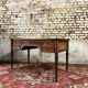 Flat mahogany desk Louis XVI XIX style Century
