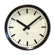 Large Industrial Bakelite Factory Wall Clock From Pragotron, 1960s