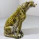Vintage terracotta Cheetah, Italy 1960
