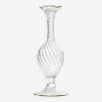 Green Murano vase