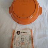 Egg dish Le Creuset orange vintage