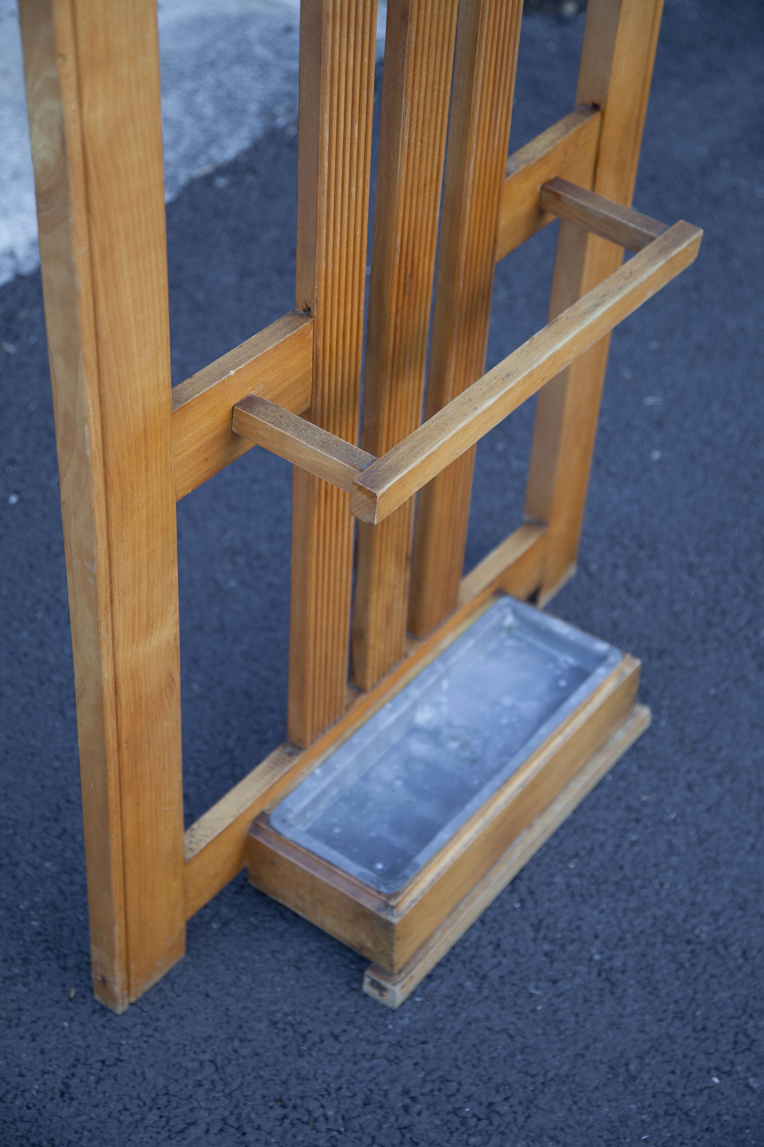 Coat rack wardrobe 50s