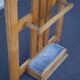 Coat rack wardrobe 50s