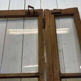 19th century oak partition door
