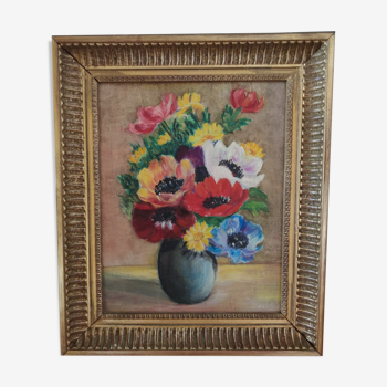 Tableau bouquet de fleurs