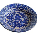 Bol Fajalauza bleu espagnol ancien à grenade