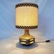 Openwork ceramic lamp, Stein Keramik, Germany, space age, 1960.