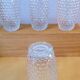 Set of bubble glasses