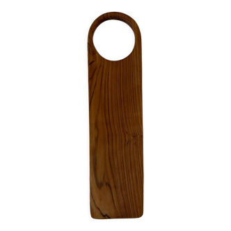 Cutting or presentation board of monoxyl teak with handle (T1)