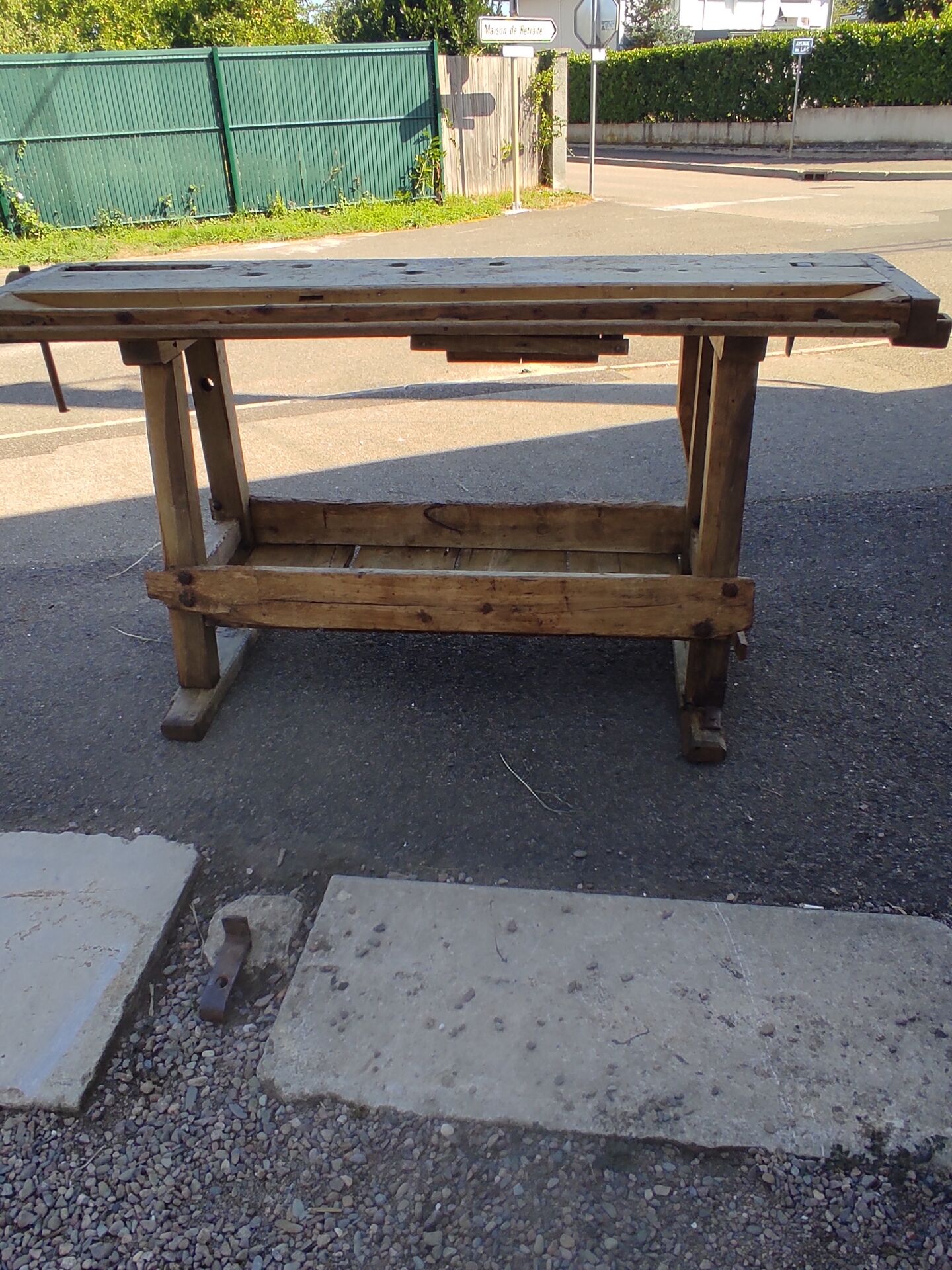 Small workshop bench