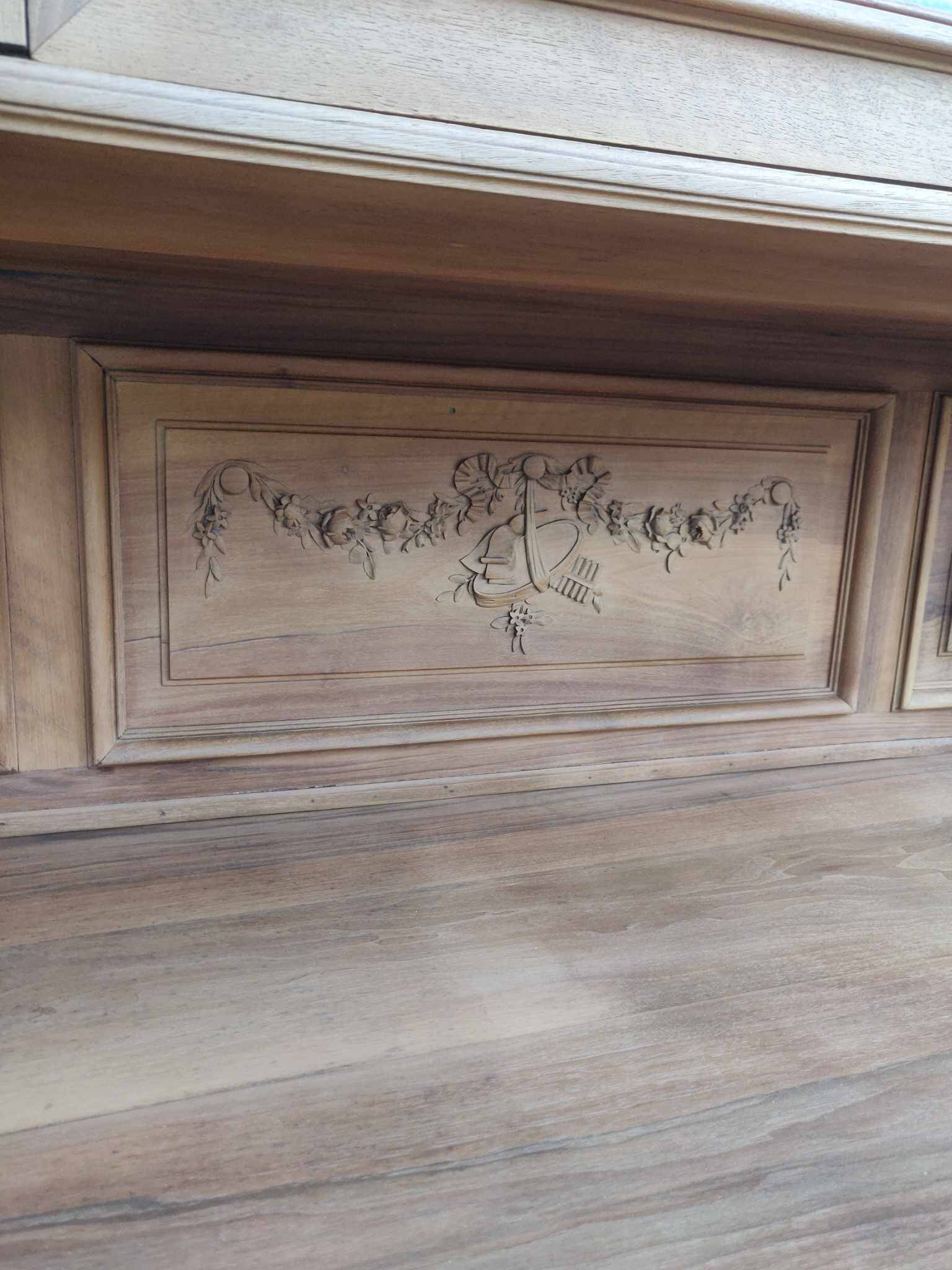 Two carved body dresser