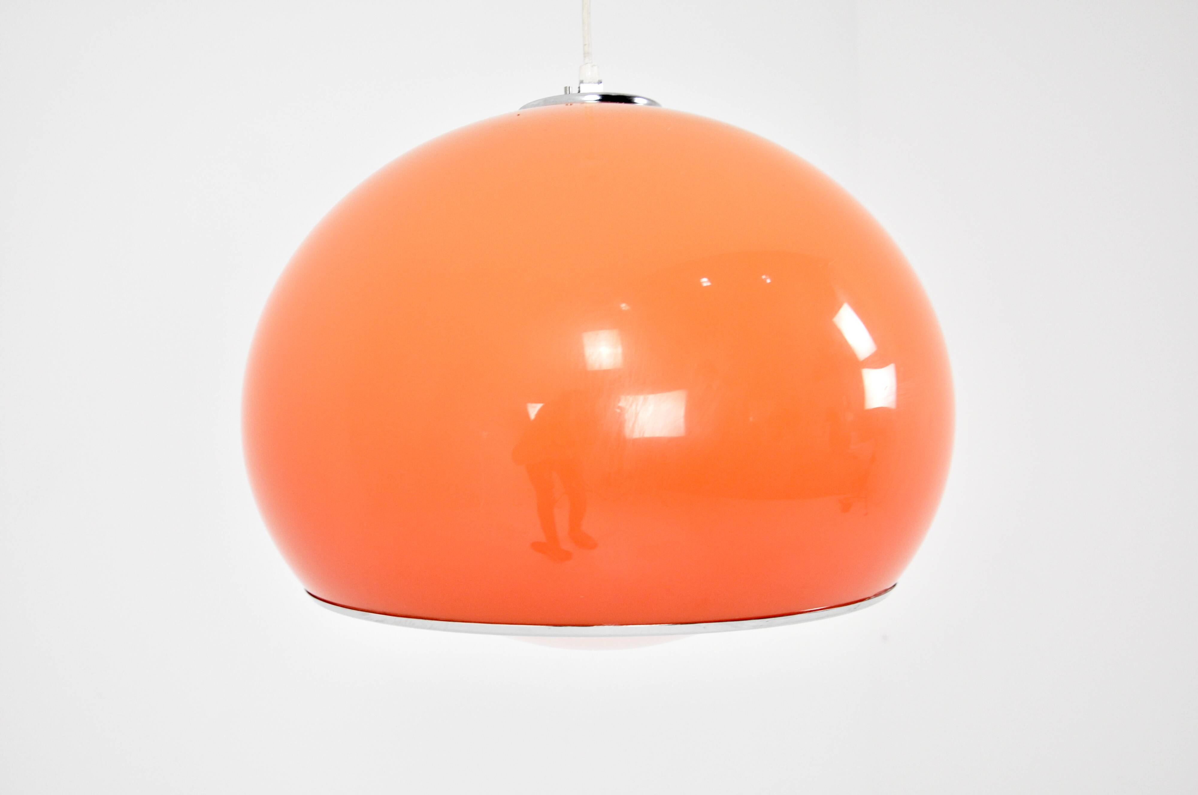 “Bud Grande” pendant light by Harvey Guzzini, 1970s