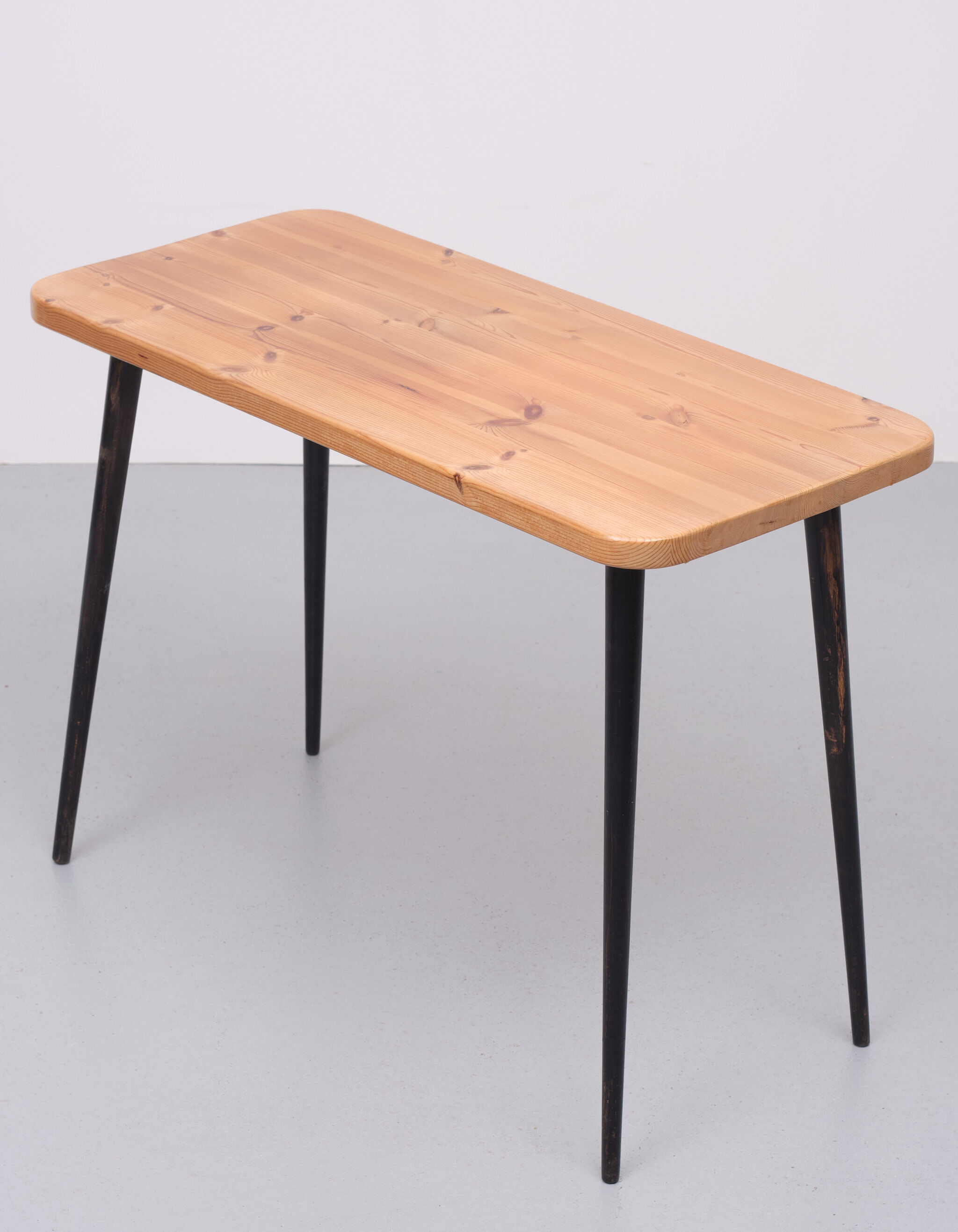 Vintage Pine Side Table, 1960s