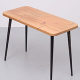 Vintage Pine Side Table, 1960s