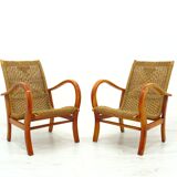 Chaises en corde vintage, 1970