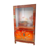 Lacquered wooden display case - China 1950