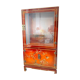 Vitrine en bois laquée - Chine 1950