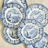 Old English dinner plates