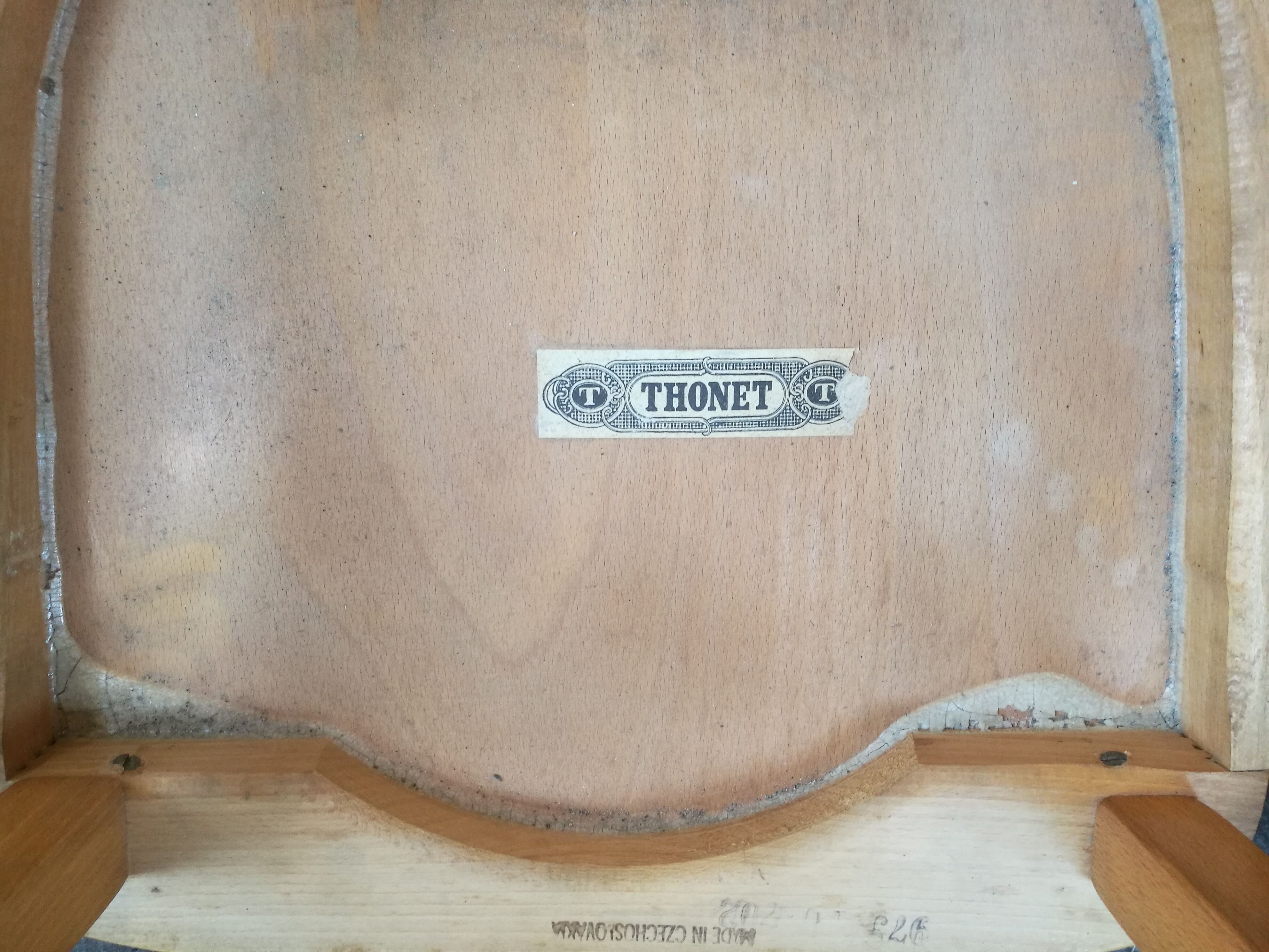 Set of 4 Thonet bistro chairs