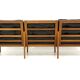 Scandinavian sofa 3 places in leather "Capella" Illum Wikkelso, Denmark, 1960