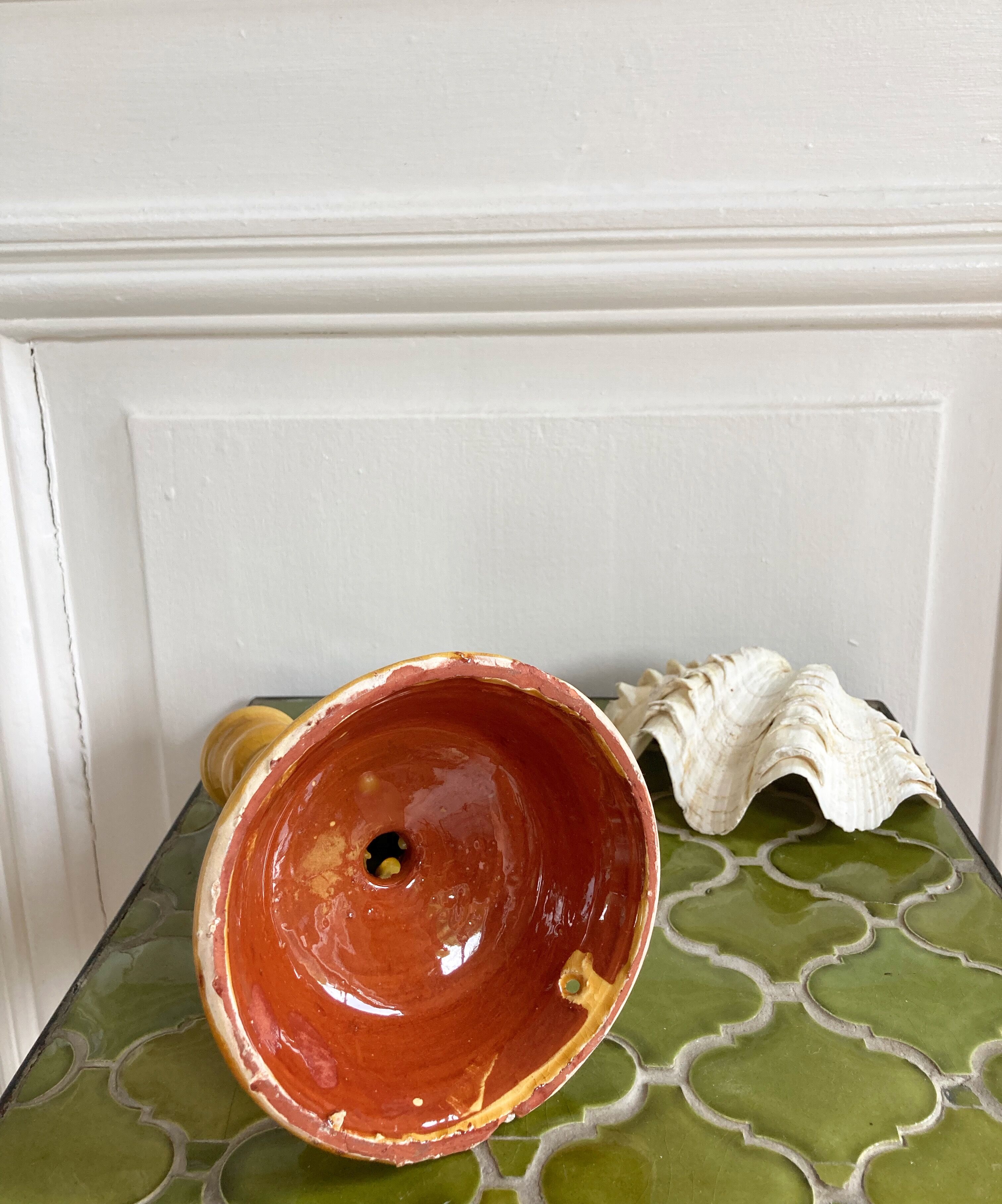 Ceramic candle holder