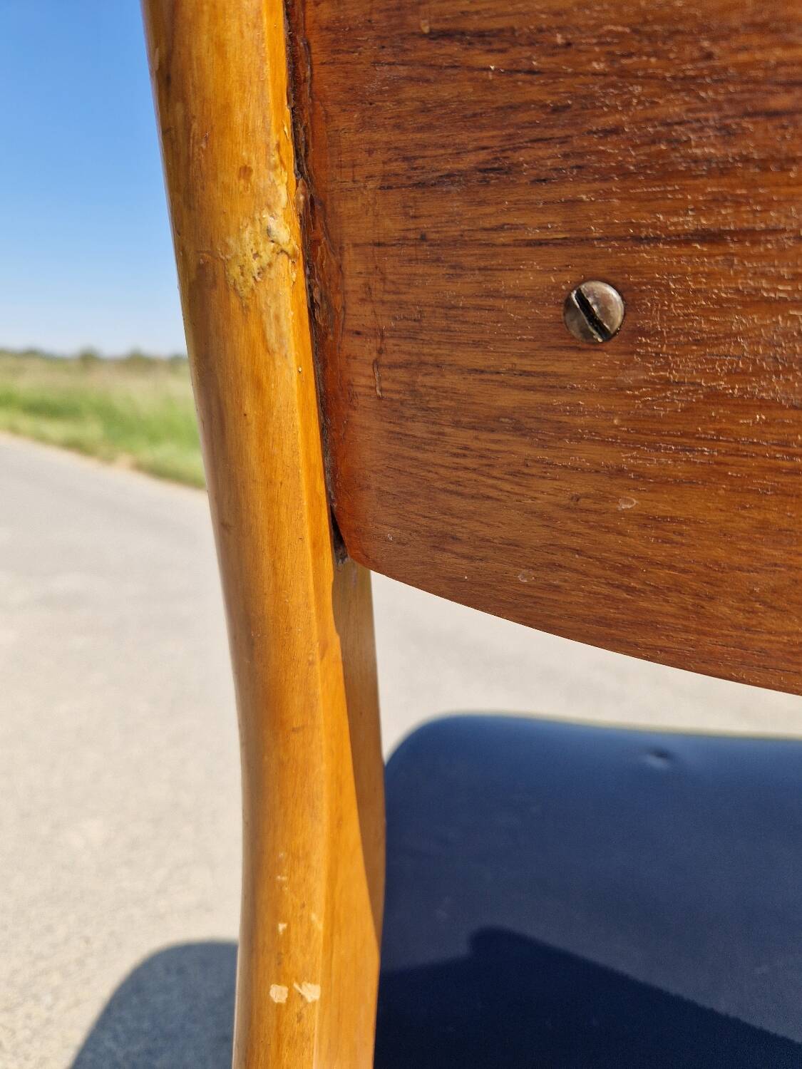 Vintage Scandinavian style chair from the 60s