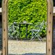 Louis Philippe style mirror in wood and gilded stuck 105,5x75cm