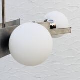 Chandelier of 4 space-age opalines