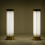 Mid-Century Table Lamps from Kamenický Šenov, 1970s, Set of 2