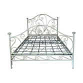 Wrought iron bed