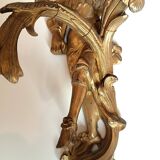 Pair of Regency style gilt bronze wall lights