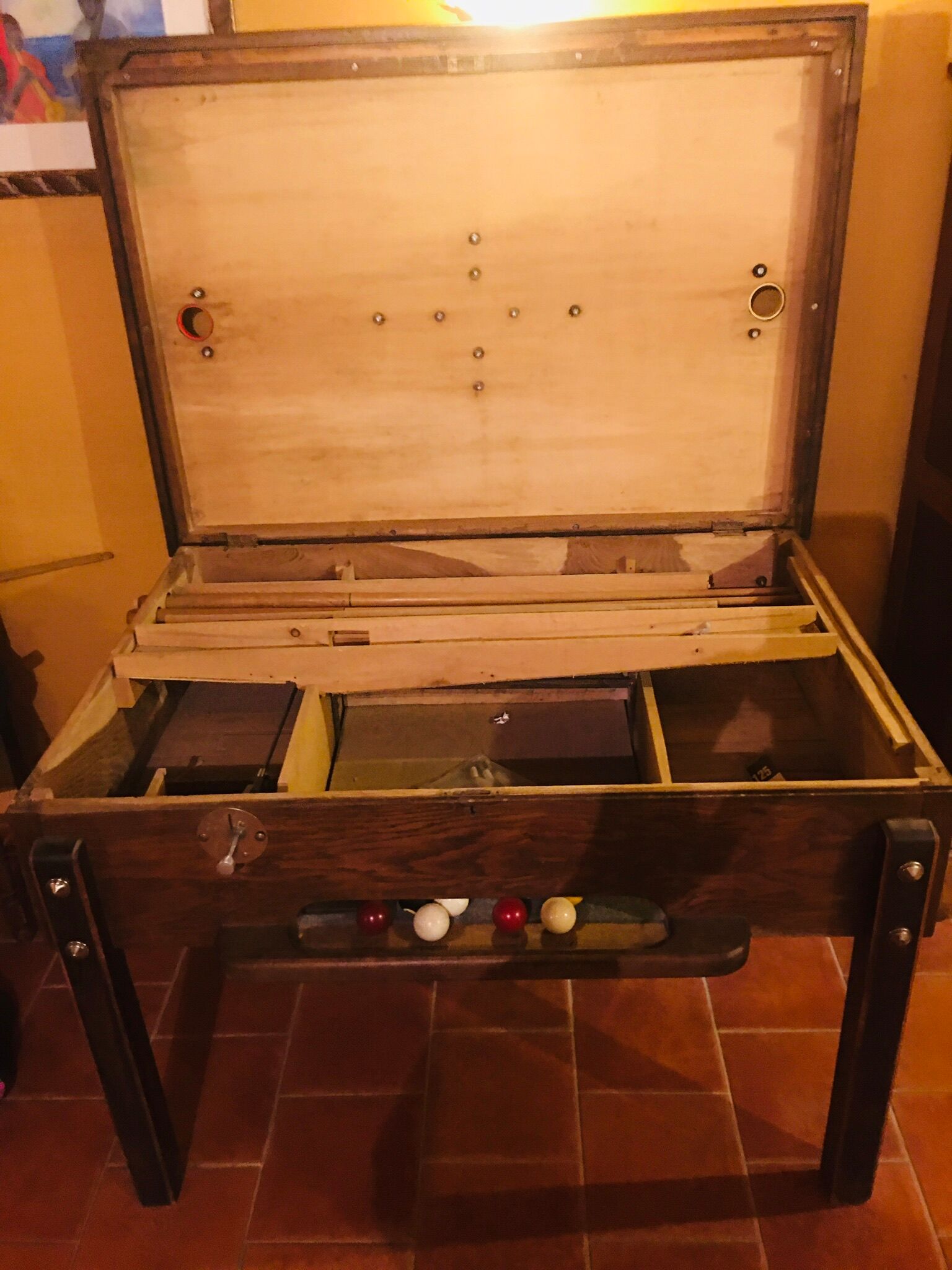Billard golf champignon