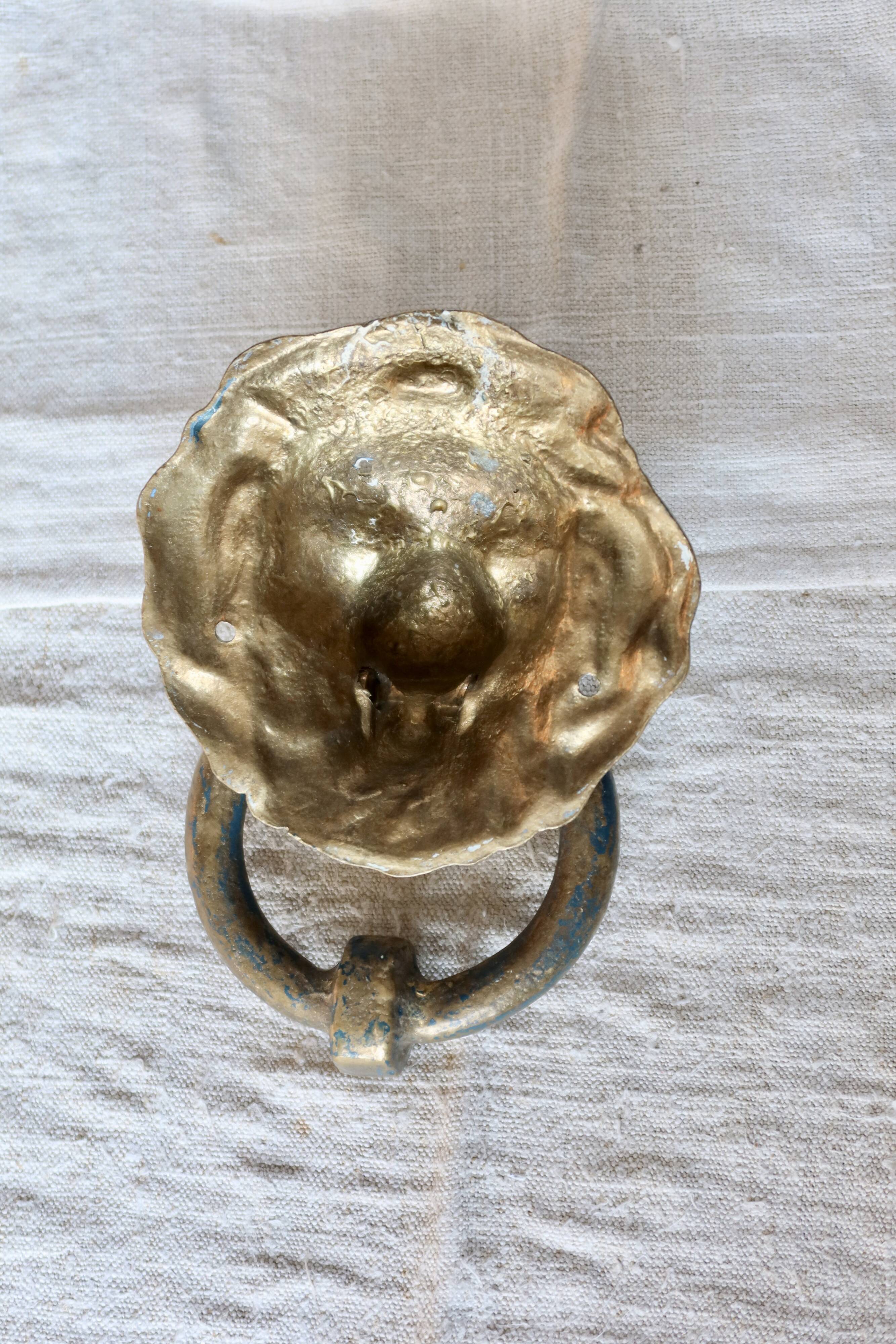 Vintage Door Knocker - Lion Head
