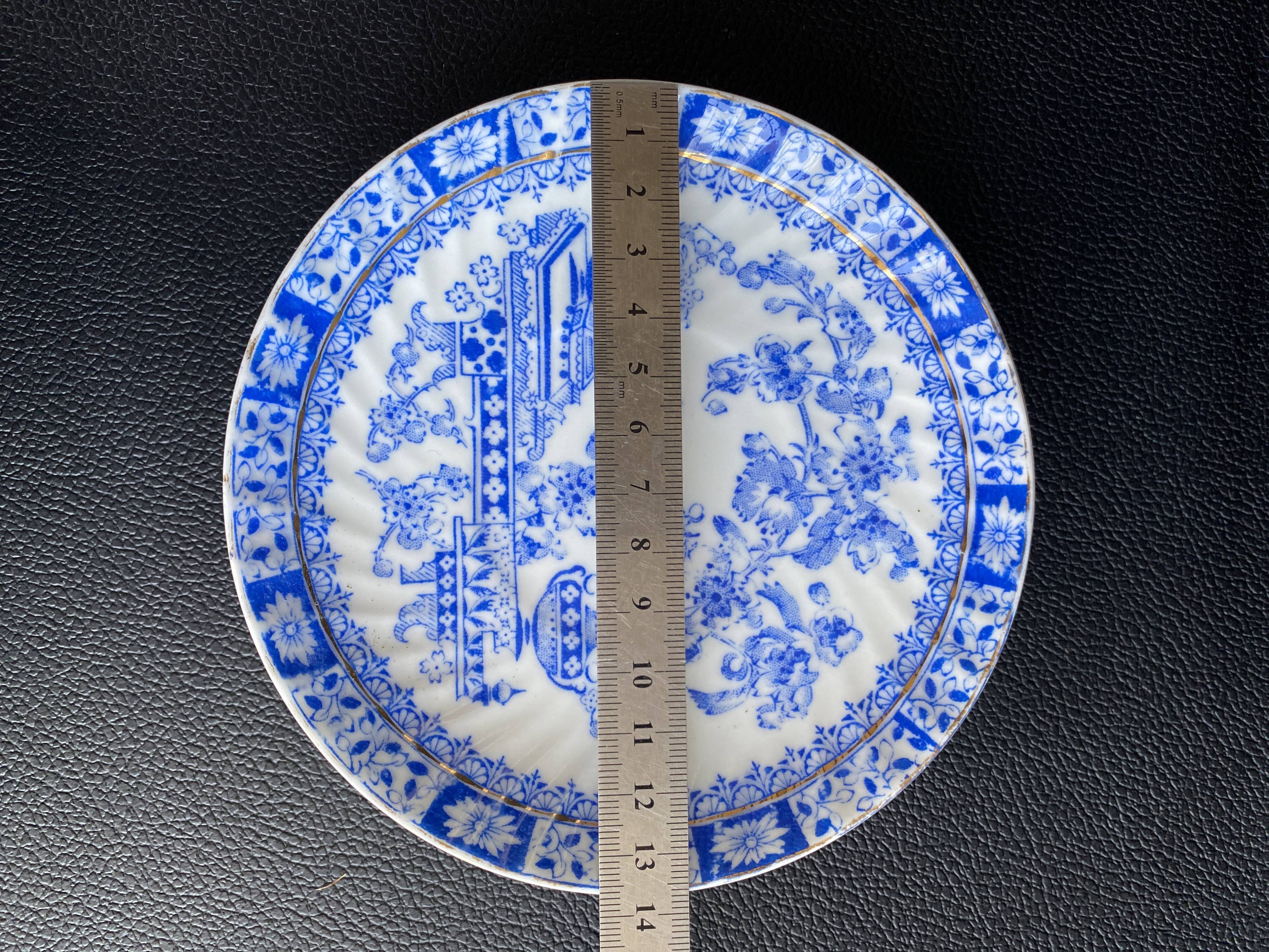 Magnifique lot de Tasses & Soucoupes China Blau - Tuppack Tiefenfurt