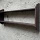 Antique wooden wall shelf, 133cm long