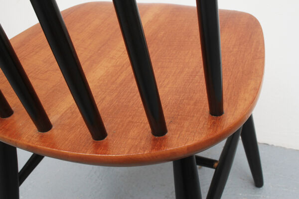 Chaise scandinave en teck des années 1960