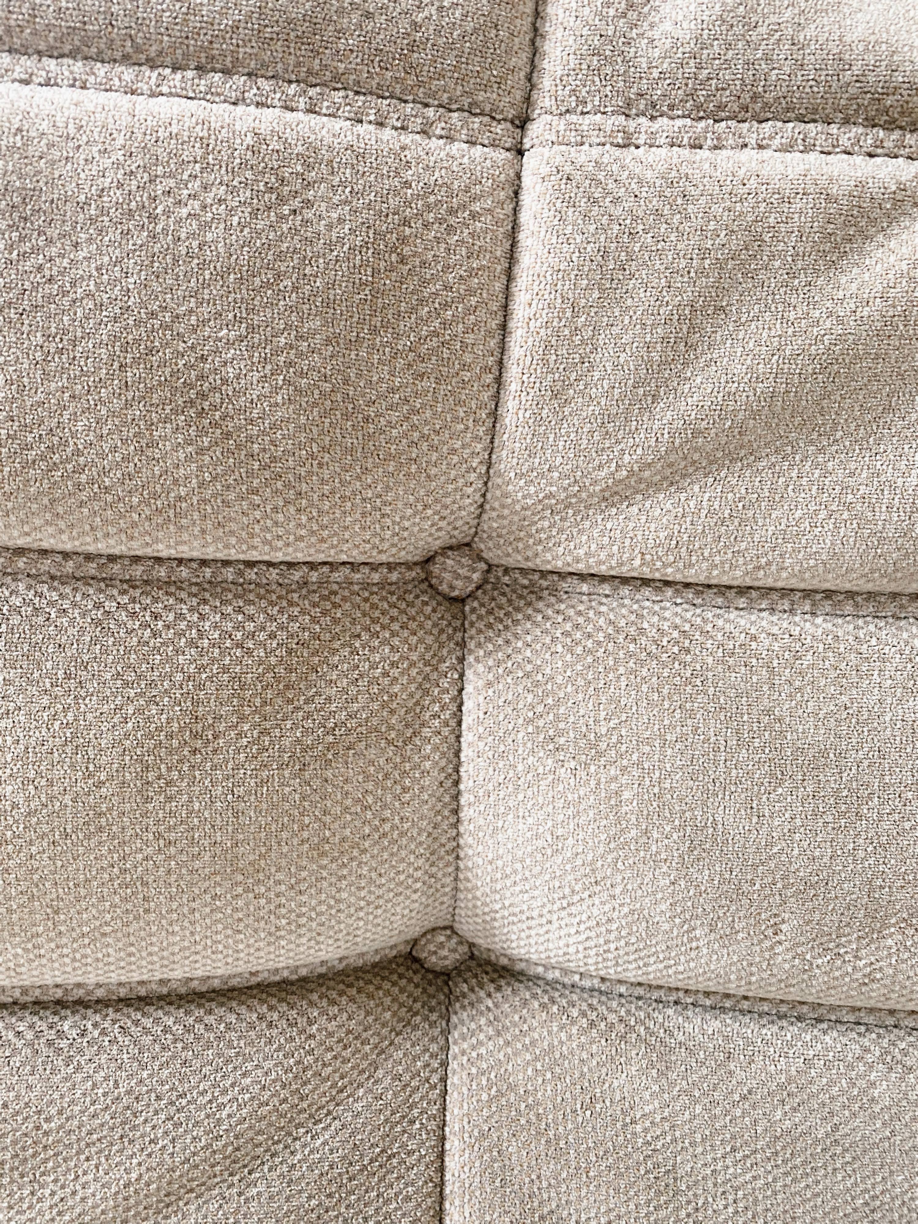 Chair and ottoman Togo by Michel Ducaroy for Ligne Roset