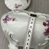 Elegant porcelain soup tureen from Bavaria (Germany), signed AL-KA.